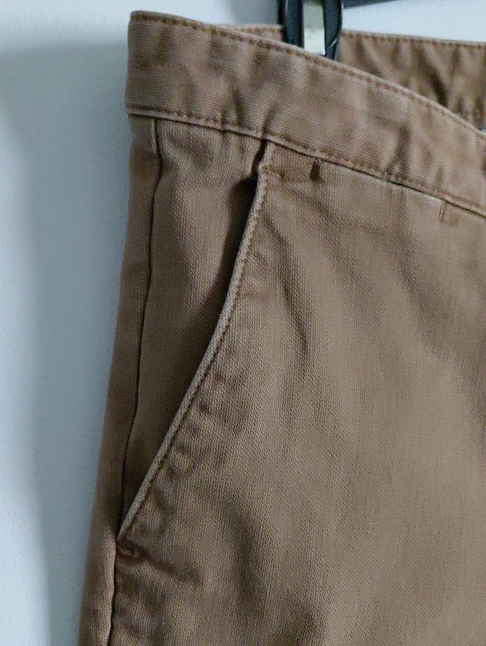 ​Banana Republic Aiden Chino Pants Brown Classic Straight Fit 33 X 30